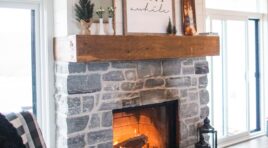 Fall-Inspired Fireplace Makeovers